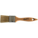 Platte borstel met houten steel 60mm / pce