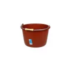 Mason’s bucket with metal eyelets and wooden handle / pc