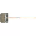 Pelle en aluminium renforcée et emmanchée / pce