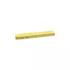 Folding Plastic Ruler Double Meter / pc
