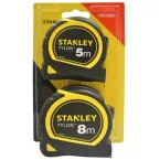 2 mètres rubans Stanley Tylon 8m et 5m / pce