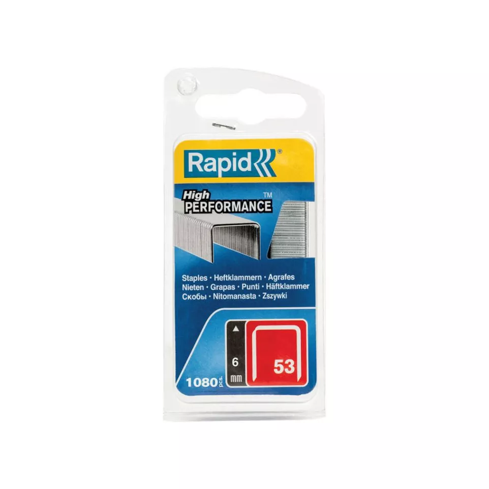 Agrafes TYPE 53 6mm / 1080pce