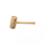 Houten hamer met ronde kop / pce