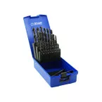 Coffret 25 mèches HSS-G 1 à 13mm x 0,5mm / pce