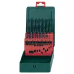 Coffrets de 19 forets à métaux Metabo HSS-R / pce