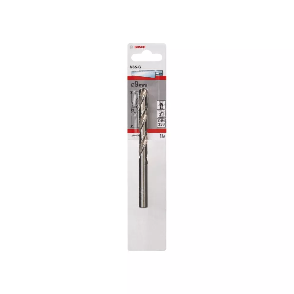 Metal Drill Bit Ø9mm per piece