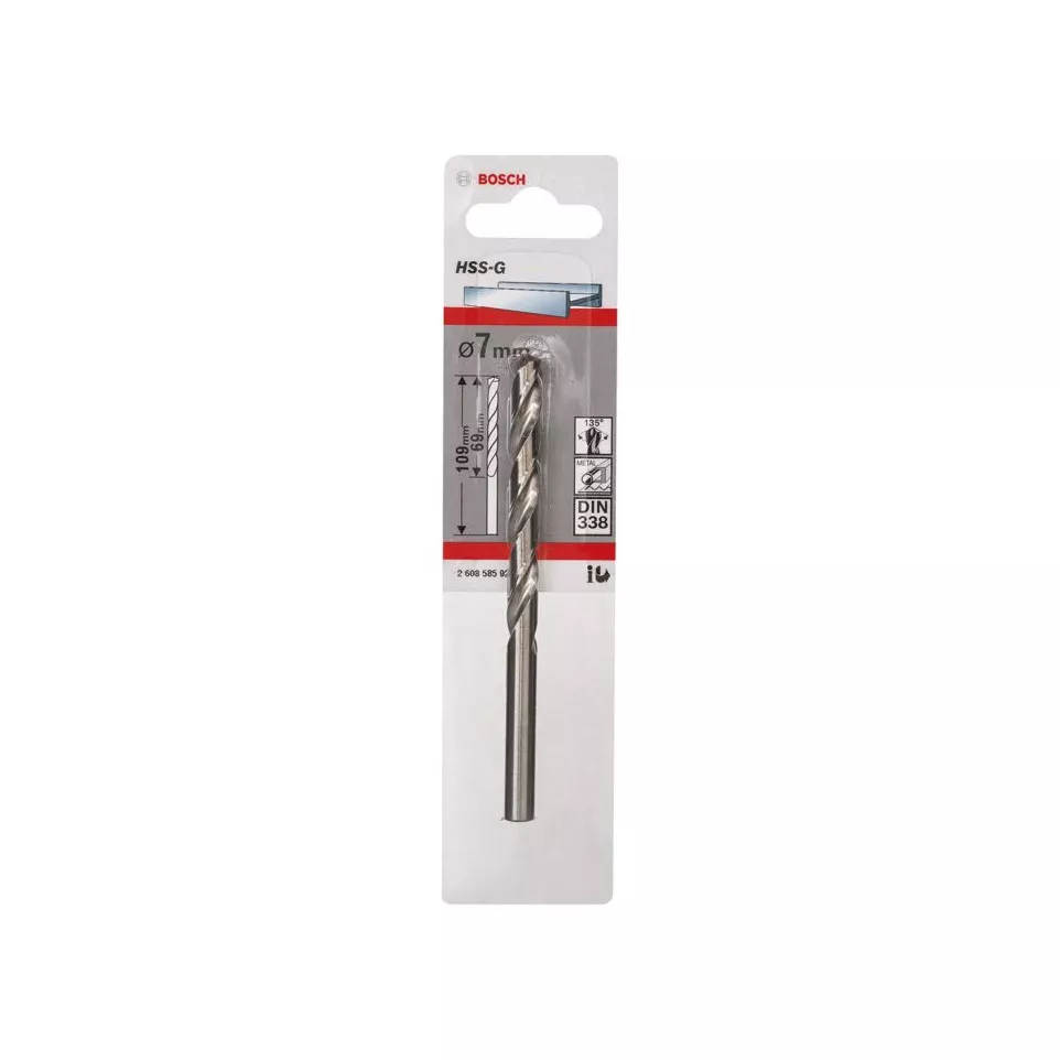 Metal Drill Bit Ø7mm per piece