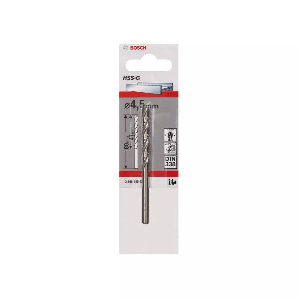 Metal Drill Bit Ø4.5mm per piece