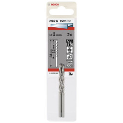 Metal Drill Bit Ø1mm Pack of 2