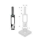 CMT D 12mm deuvelboor / pce