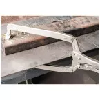 C-clamp locking welding pliers with swivel pads 150mm per piece