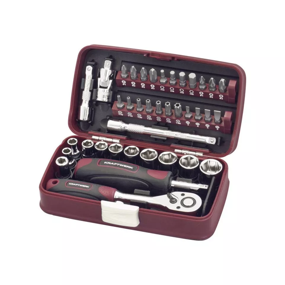 Kraftwerk 38 Piece 1/4 Inch Socket...