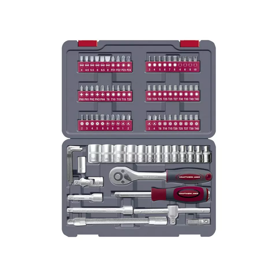 Kraftwerk 82-Piece 1/4" Bit Set per...