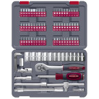 Jeu de 82 embouts 1/4"...