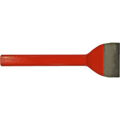 Ciseau à briques réaffûtable à manche plat 230x70mm / pce