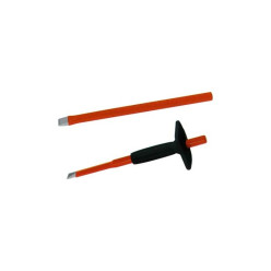 Ciseau à pierre réaffûtable 250x14mm / pce