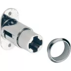 Serrure à cylindre à pression pour porte coulissante / pce