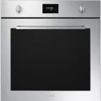 Smeg SFP6401TVX1 60cm Multifunction Pyrolytic Built-In Oven Stainless Steel per piece