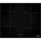 Taque de cuisson induction 60cm 4 foyers bord droit noir SI4642D / pce