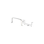 Platte buisbevestiging 222...