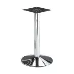 Central Table Leg 55 Ø80mm Stainless Steel Look / pc