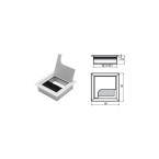 Passe-câbles carré...