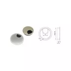 Stainless Steel Cable Grommet Look Ø80mm per piece