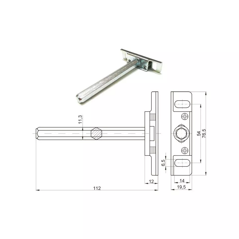 Titan Shelf Support Bracket 1 pc