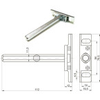 Taquet de rayonnage Titan 1...