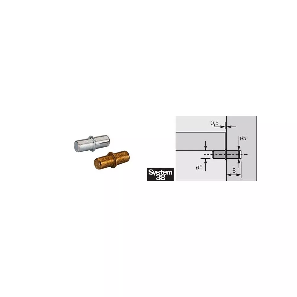 Hettich DUPLO schaphouder / pce