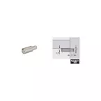 Taquet de tablette cylindrique avec collerette Hettich / pce