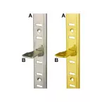 Nickel-Plated Steel Screw-On Rack per Piece