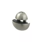 Clamp Bracket for Glass Shelf 930 Nickel Matte Finish / pc