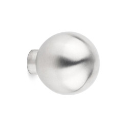 Brushed Stainless Steel Ball Knob Ø15mm per piece