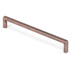 Handgreep Basic 90° 320mm antiek koper / pce