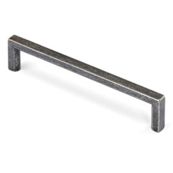 Handgreep Basic 90° 128mm antiek tin / pce