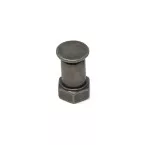 Industrial Aged Iron Tube Button 19mm per piece