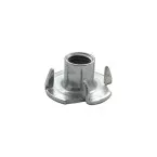Zinc Plated M8 Pronged T Nuts Pack of 200