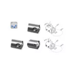 Straight Saddle Support Ø3.2mm for Ø42.4mm Stainless Steel 316 Tube per piece