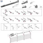 Kabelspanner 3,2MM verstelbaar -40+40MM ROESTVRIJ STAAL 316 / pce