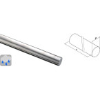 Barre massive Ø 14mm inox...