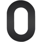 Chiffre noir plat...