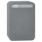 Serafini Concrete Letter Box Anthracite Grey / pc