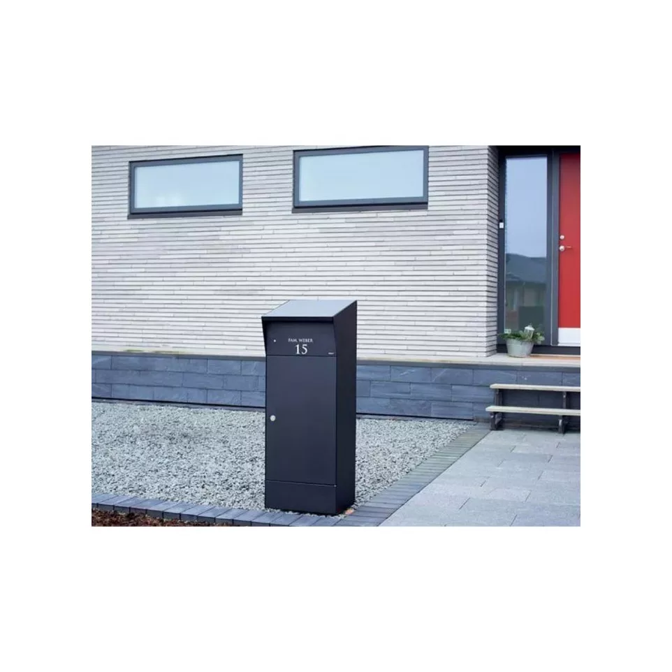 Boîte à colis Bjorn Parcel S Led noir...