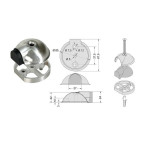 Plaque de rehausse 10mm...