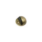 Half-Moon Floor Door Stop Ø50 mm Brushed Brass / pc