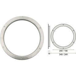 Hublot inox de base Ø290mm / pce
