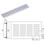 Deurrooster Renson 381 Ral...