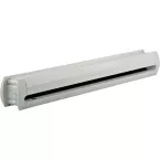 Grille de porte acoustique Renson Silendo 461 AK alu naturel / pce