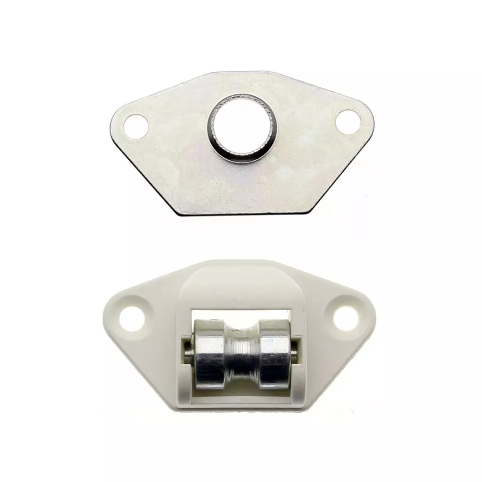 Mini guide-corde horizontal blanc +...